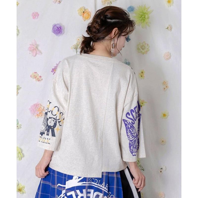 ScoLar（スカラー） トップス SALE ScoLar 162628 ポジティブフレーズ
