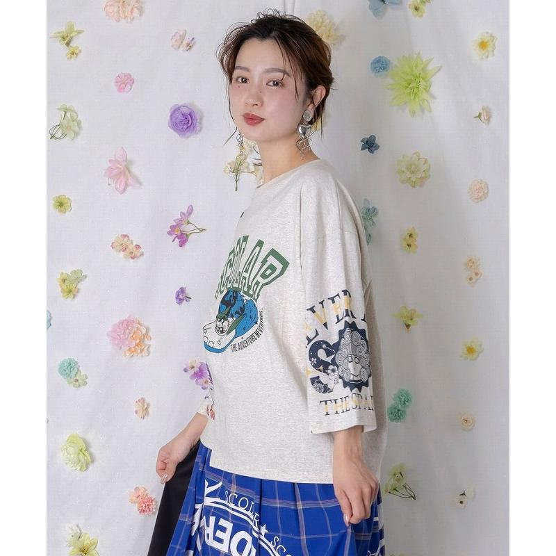 ScoLar（スカラー） トップス SALE ScoLar 162628 ポジティブフレーズ