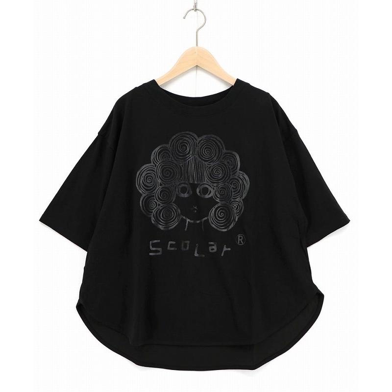 コスコスーノ様① ScoLar（スカラー） Tシャツ SALE ScoLar 162654 オーロラ箔プリント