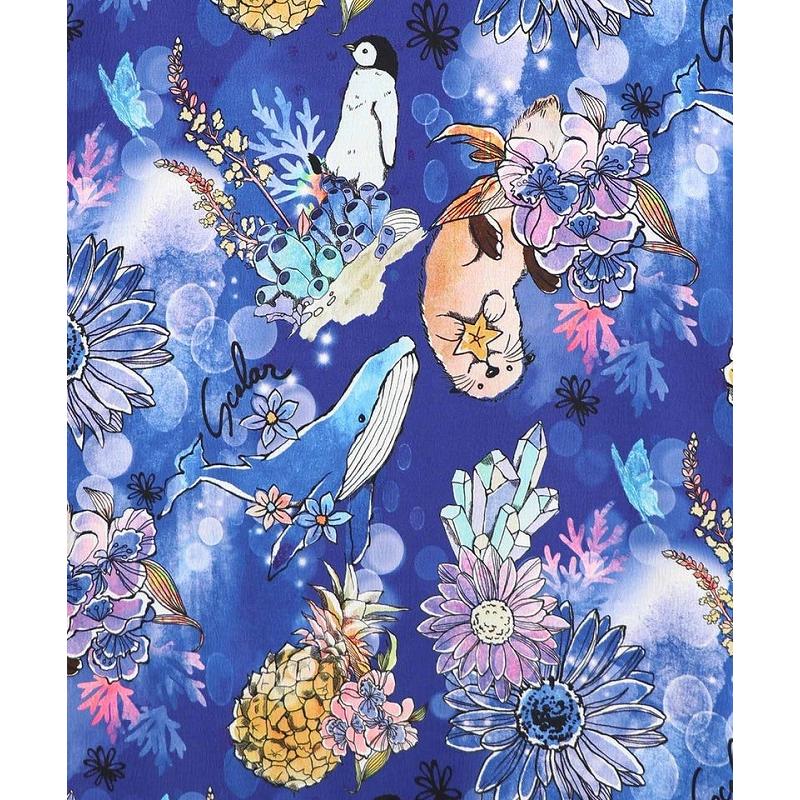 ScoLar（スカラー） ワンピース SALE ScoLar 162699 お花いっぱい