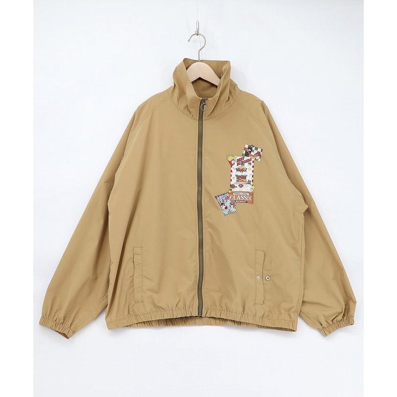 レディース ファッション かわいい ブルゾン ScoLar スカラー 163601 なめこ×ScoLar クラシックダイナー パッカブルブルゾン コラボ 原宿系 個性的 ポイント | ScoLar | 07