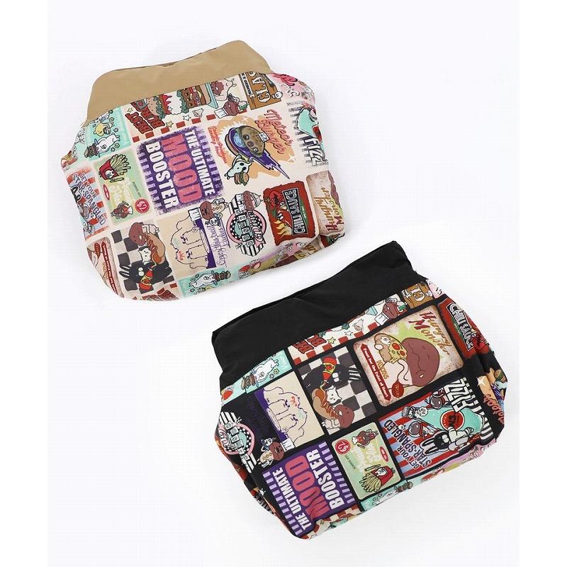 レディース ファッション かわいい ブルゾン ScoLar スカラー 163601 なめこ×ScoLar クラシックダイナー パッカブルブルゾン コラボ 原宿系 個性的 ポイント | ScoLar | 09