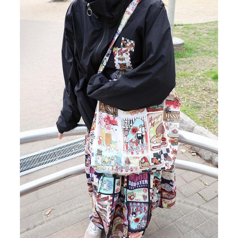 レディース ファッション かわいい バッグ ScoLar スカラー 163603 なめこ×ScoLar クラシックダイナー 2wayバッグ コラボ 原宿系 個性的 ポイント | ScoLar | 05