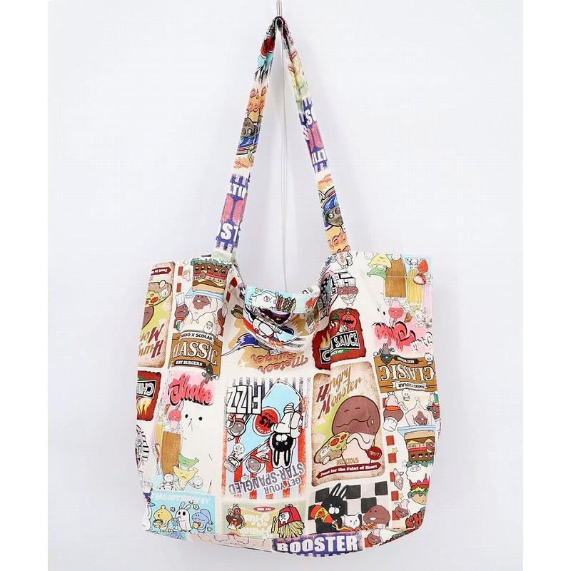 レディース ファッション かわいい バッグ ScoLar スカラー 163603 なめこ×ScoLar クラシックダイナー 2wayバッグ コラボ 原宿系 個性的 ポイント | ScoLar | 06