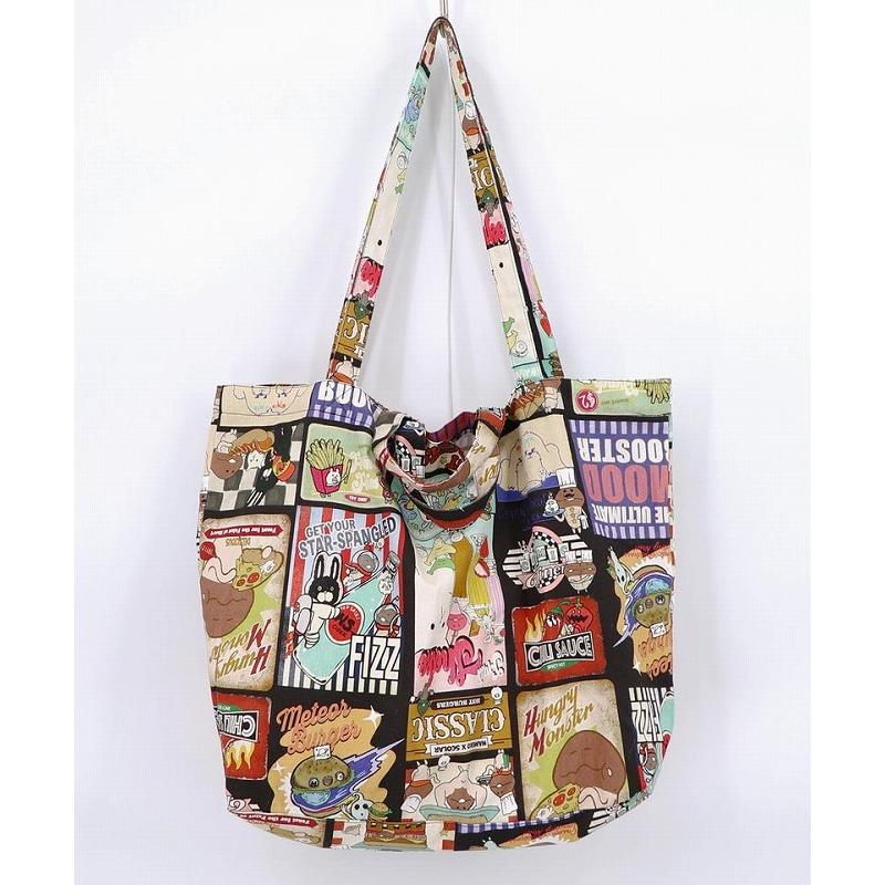 レディース ファッション かわいい バッグ ScoLar スカラー 163603 なめこ×ScoLar クラシックダイナー 2wayバッグ コラボ 原宿系 個性的 ポイント | ScoLar | 08