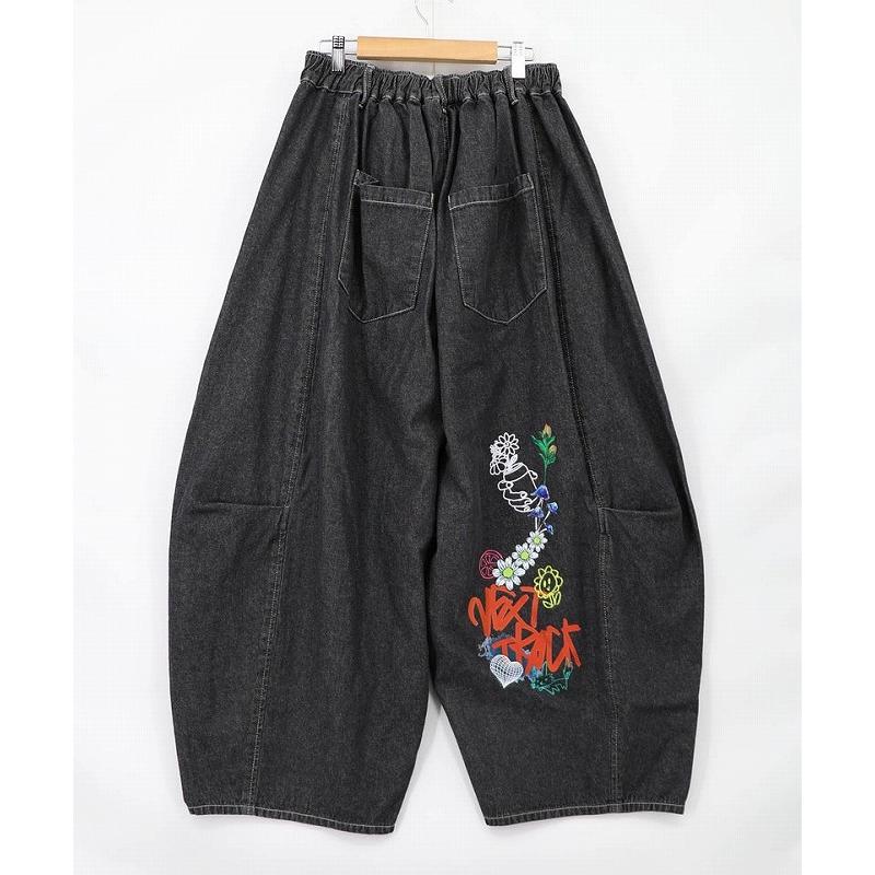 レディース ファッション かわいい パンツ ボトムス ScoLar スカラー 163676 チェック巻きスカート付き 3wayデニムパンツ レトロ 原宿系 個性的 ポイント | ScoLar | 07