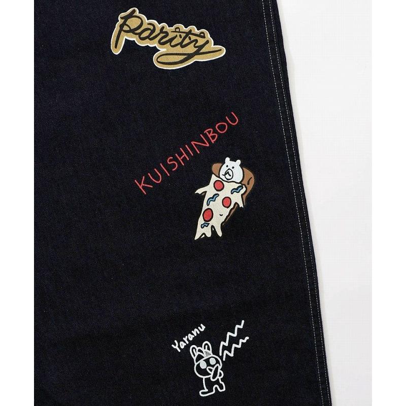 パンツ ScoLar Parity スカラー パリティ 361102 らくがき風ワッペンベルト付きパンツ ボトムス 原宿系 個性的 ユニセックス ポイント | ScoLar Parity | 09