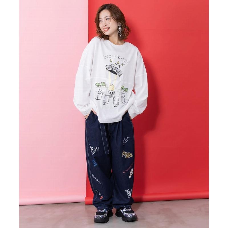 ScoLar Parity（スカラーパリティ） Tシャツ スカラー パリティ 361112 ネコ星へのご招待Tシャツ トップス カジュアル 猫 ...