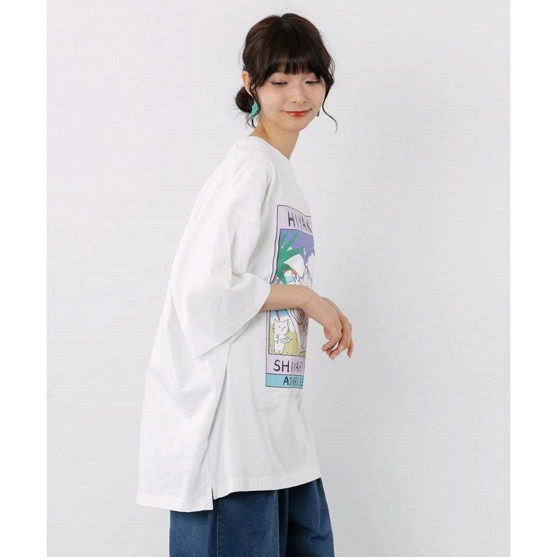 Tシャツ SALE ScoLar Parity スカラー パリティ 362123 ぷりぷり日焼けえび柄 UVプリントTシャツトップス カジュアル 原宿系 個性的 ユニセックス | ScoLar Parity | 05
