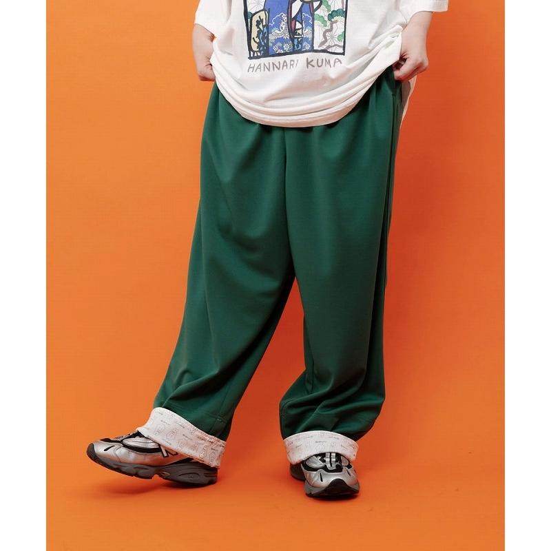 パンツ ScoLar Parity スカラー パリティ 362128 ポポラ柄裏地つき 薄手ジャージパンツ ボトムス スポーティ 原宿系 個性的 ユニセックス | ScoLar Parity