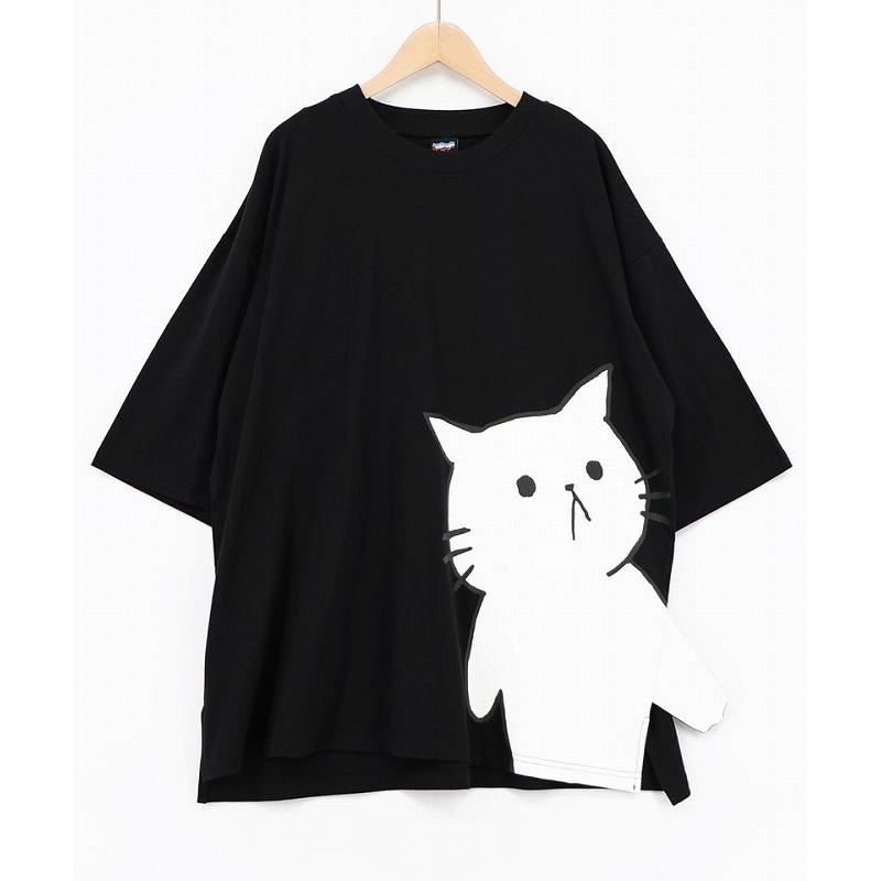 SALE レディース ファッション かわいい Tシャツ トップス ユニセックス ScoLar Parity スカラー パリティ 362131 おててつなぎ ネコorラビルTシャツ カジュアル | ScoLar Parity | 09