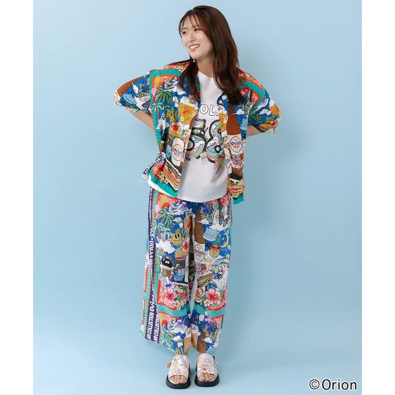スカラー　462012：orion×ScoLar スカーフ柄シャツ ScoLar（スカラー） シャツ SALE ScoLar 462012 orion×ScoLar スカーフ