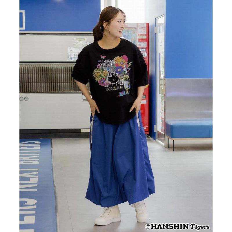 Tシャツ SALE ScoLar スカラー 462024 阪神タイガース×ScoLar スカラー花柄ｘちいさなトラのこども柄Ｔシャツ トップス コラボ 原宿系 個性的 ポイント | ScoLar | 05
