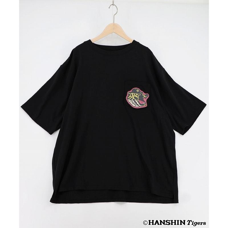 Tシャツ ScoLar スカラー 462025 阪神タイガース×ScoLar アップリケ刺繍Tシャツ トップス コラボ 原宿系 個性的 ポイント | ScoLar | 08