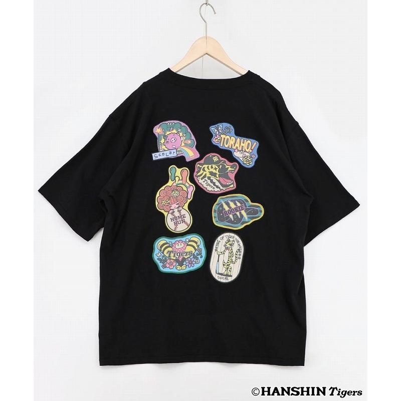 Tシャツ ScoLar スカラー 462025 阪神タイガース×ScoLar アップリケ刺繍Tシャツ トップス コラボ 原宿系 個性的 ポイント | ScoLar | 09