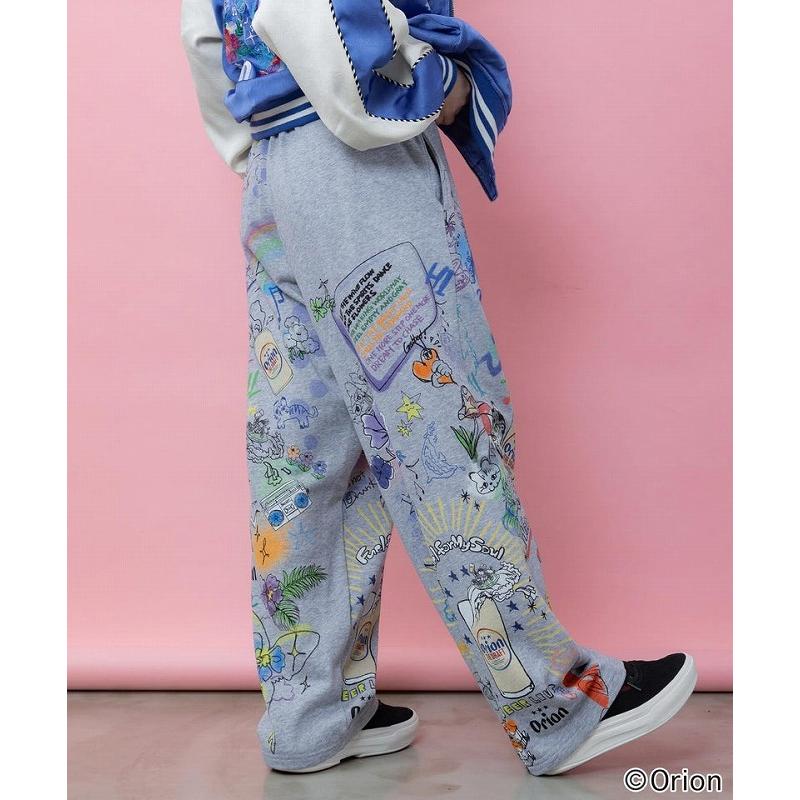 レディース ファッション かわいい パンツ ボトムス オリオンビール コラボ ScoLar スカラー 463003 orion×ScoLar BEER LOVERメルヘンパンツ 原宿系 個性的 | ScoLar | 05