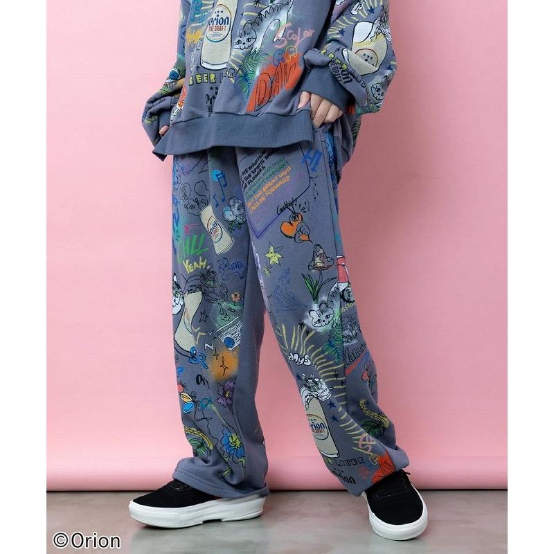 レディース ファッション かわいい パンツ ボトムス オリオンビール コラボ ScoLar スカラー 463003 orion×ScoLar BEER LOVERメルヘンパンツ 原宿系 個性的 | ScoLar | 03