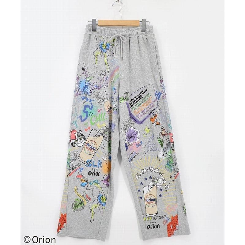 レディース ファッション かわいい パンツ ボトムス オリオンビール コラボ ScoLar スカラー 463003 orion×ScoLar BEER LOVERメルヘンパンツ 原宿系 個性的 | ScoLar | 08