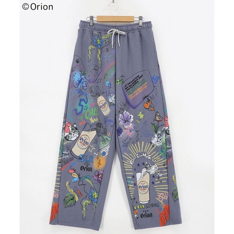 レディース ファッション かわいい パンツ ボトムス オリオンビール コラボ ScoLar スカラー 463003 orion×ScoLar BEER LOVERメルヘンパンツ 原宿系 個性的 | ScoLar | 09