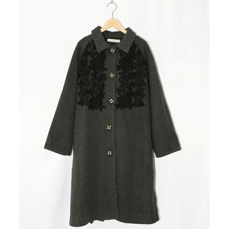 かぐれ】コットンシルクショップコート