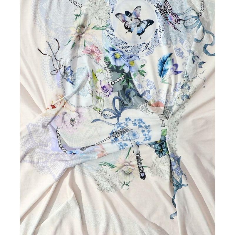 iS ScoLar ワンピース is イズ スカラー 551242 花×レース×カトラリー  