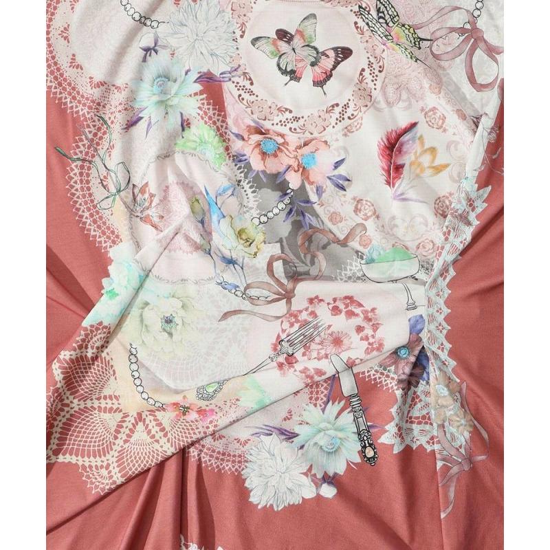 iS ScoLar ワンピース is イズ スカラー 551242 花×レース×カトラリー  