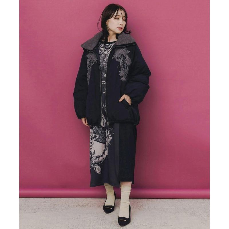 iS ScoLar（イズスカラー） ブルゾン イズ スカラー 553272 ボア襟