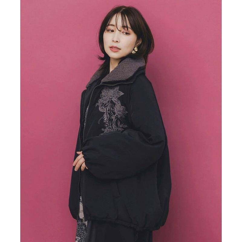 iS ScoLar（イズスカラー） ブルゾン イズ スカラー 553272 ボア襟