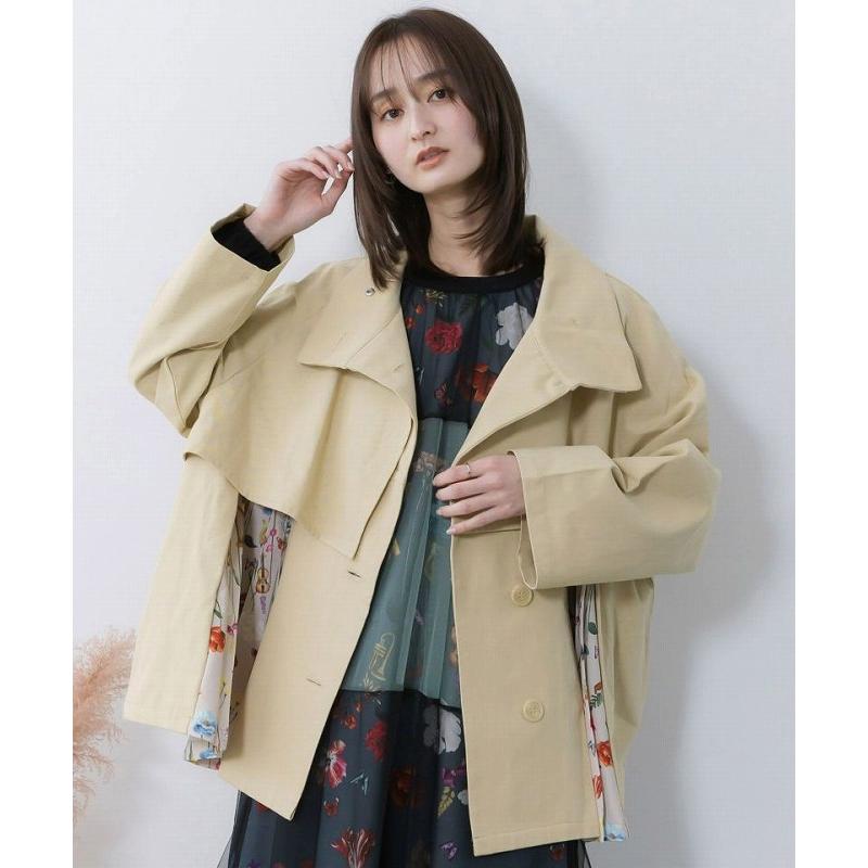 新品未使用。 ScoLar総柄アウター ScoLar（スカラー） ブルゾン アウター ランダムバンダナ柄 双面