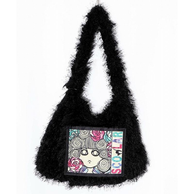 バッグ ScoLar スカラー 653446 スカラーちゃんのもこもこピレネーショルダーバッグ カジュアル ガーリー レトロ 個性的 原宿系 ポイント | ScoLar | 02