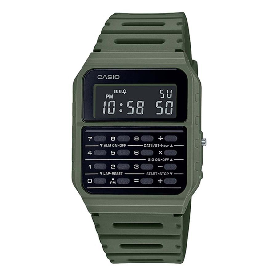 【CASIO カシオ】腕時計 チープカシオ ユニセックス CASIOスタンダード CA-53WF-3BJF カーキ【日常生活用防水 デジタル 電卓機能搭載】★Gift box入り | スタンダード デジタル