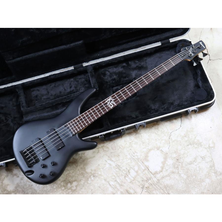 中古】Ibanez K5 Fieldy KORN Signature BKF 5弦ベース : paprica