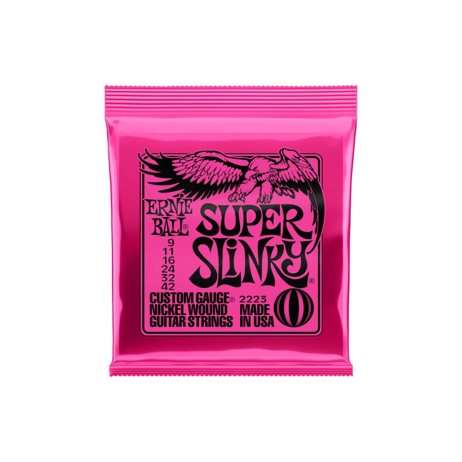 ERNIE BALL 2223 SUPER SLINKY アーニーボール エレキギター弦 ライト