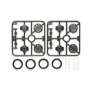 ミニ四駆/G.U.P GP.443 ローハイトタイヤ&ワンウェイホイールセット