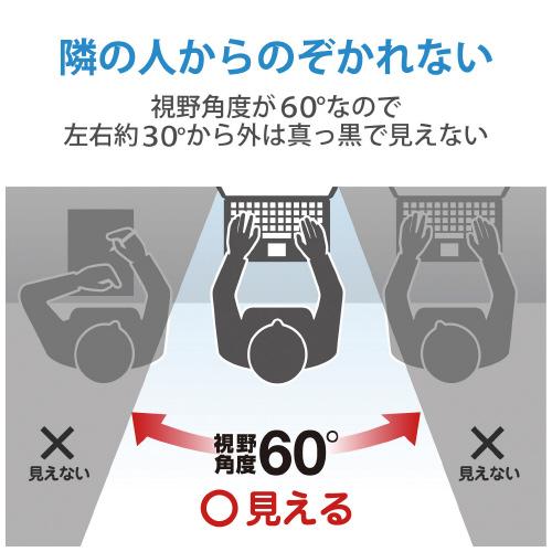 ELECOM（エレコム） 覗き見防止フィルター 19インチ EF-PFK19 : 文具