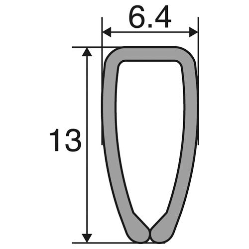 KOKUYO（コクヨ） クリアファイル 製本レール297 A4ジャスト