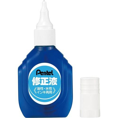 ぺんてる（Pentel） 修正液 18ml入り ボトルタイプ XEZL1-W : 文具