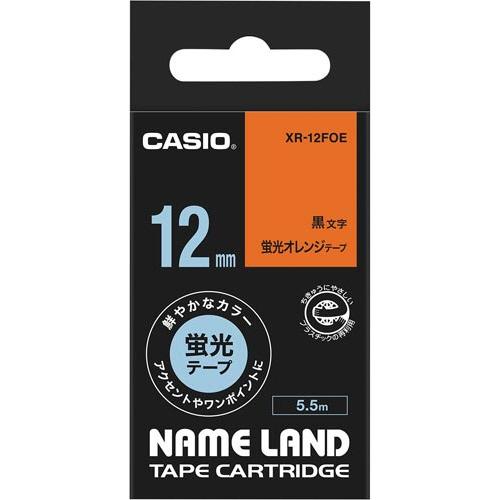 CASIO カシオ計算機 ネームランド テープカートリッジ 蛍光色 CASIO カシオ計算機 ネームランド テープカートリッジ 蛍光色