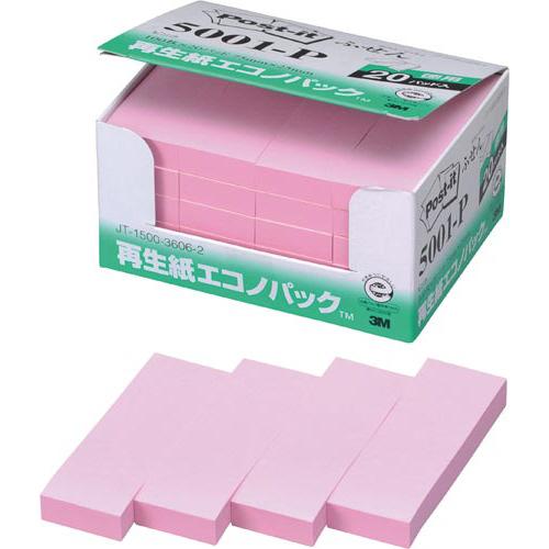 3M 付箋 スリーエム ジャパン ポスト・イット再生紙ふせん エコノP