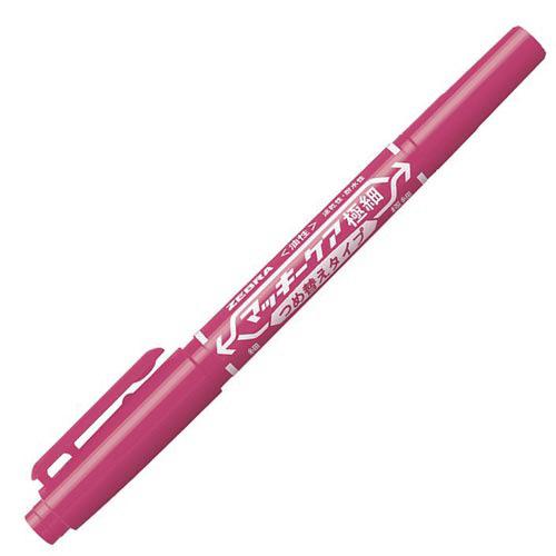 マッキー ゼブラ マッキーケア極細 つめ替えタイプ ピンク 極細・細字
