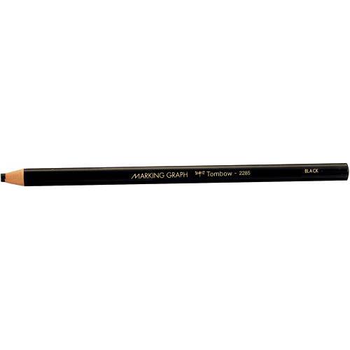 トンボ鉛筆 色鉛筆 マーキンググラフ 黒 紙巻 2285-33 : 文具屋さん