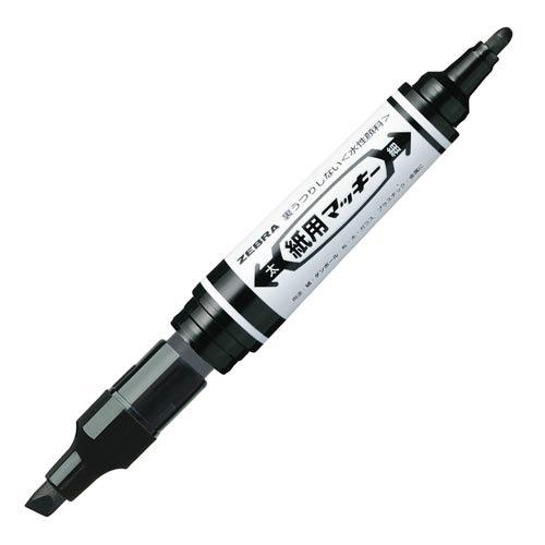 マッキー 水性ペン ゼブラ 紙用マッキー(細字・太字ツイン) 黒 マッキー 水性ペン ゼブラ 紙用マッキー(細字・太字ツイン) 黒