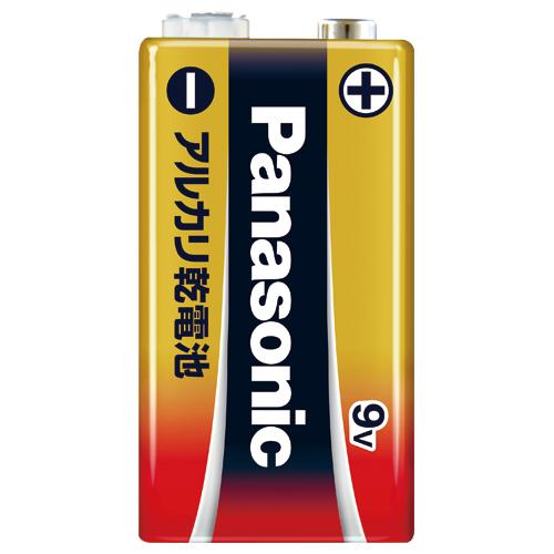 Panasonic（パナソニック） アルカリ乾電池 9V形 6LR61XJ/1S : 文具