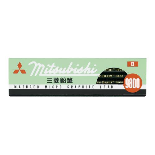 三菱鉛筆 鉛筆 六角事務用鉛筆 9800 B 1ダース K9800B : 文具屋
