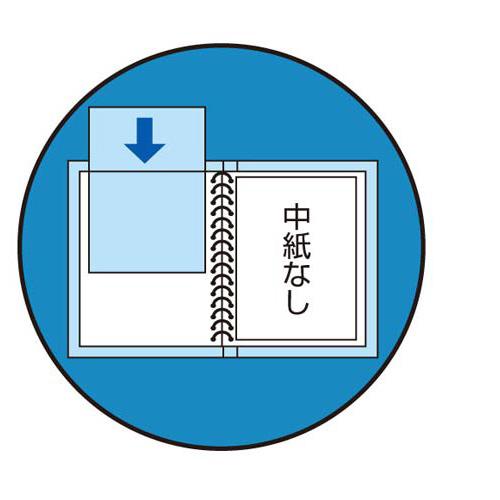 KOKUYO（コクヨ） クリヤーブック 替紙式 POSITY A4 縦 ピンク