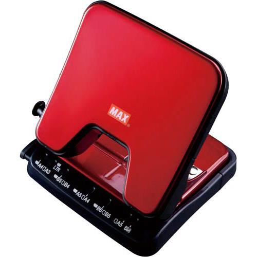 マックス（MAX） 穴あけパンチ 中空パンチスクーバDP−35T／R 赤