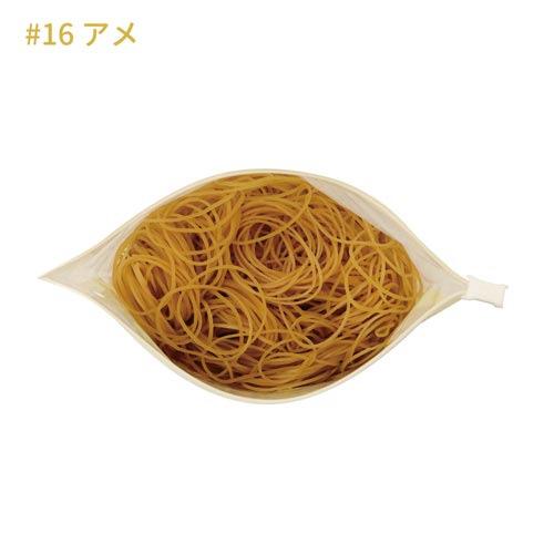 輪ゴム 共和 スライダーチャック付輪ゴムNo16あめ No．16 GGM-034