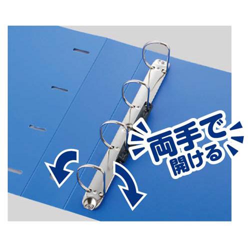 LIHIT LAB.（リヒトラブ） ファイル D型リングファイル A4 縦 4穴