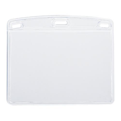 名札 オープン工業 名札用ケース ソフトヨコ特大 10枚