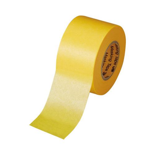 3M スリーエム ジャパン マスキングテープ 30mmx18m 黄 4巻入